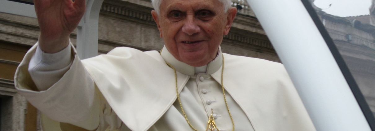 Joseph Ratzinger ©Broc da Wikipedia CC3.0 https://commons.wikimedia.org/wiki/File:Roma-UdienzaPapa01.jpg