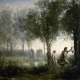 Orfeo ed Euridice di Jean-Baptiste Camille Corot, 1861, Olio su tela