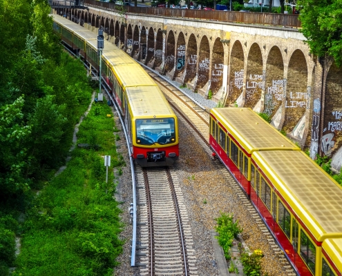 Ring, CC00, foto di nick_photoarchive, da Pixabay https://pixabay.com/photos/berlin-trains-s-bahn-trees-rails-5852797/